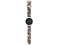 Etiquetas de silicone Hello Kitty com estampa de grafite, al�a universal de 22 mm - rosa