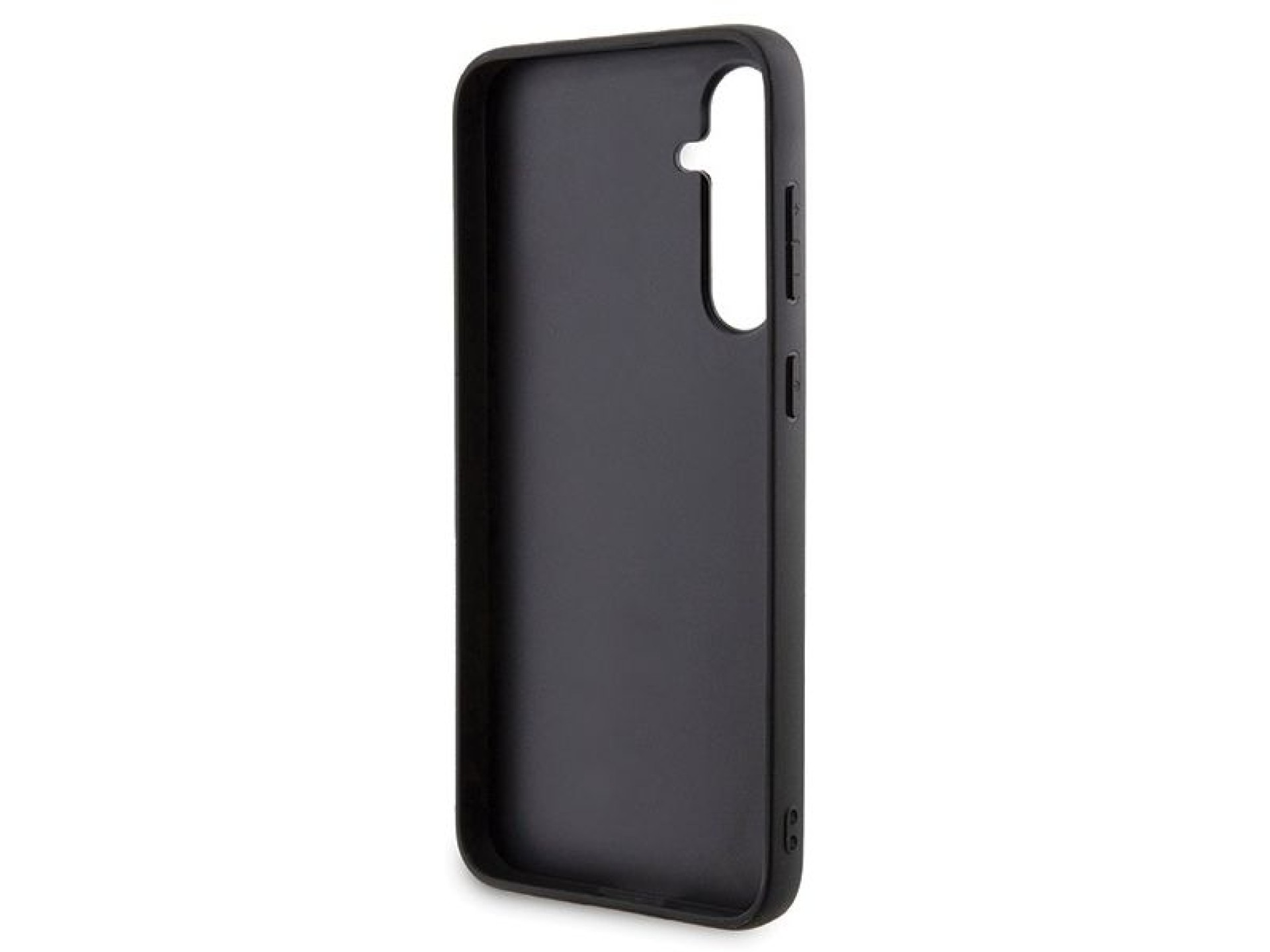 Capa Karl Lagerfeld Gripstand Saffiano Karl&Choupette Pins para Samsung Galaxy S23 FE - preta