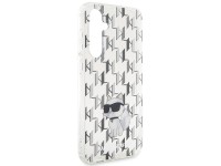 Karl Lagerfeld KLHCS23FEHNCMKLT S23 FE S711 capa dura transparente Monograma Choupette Karl Lagerfeld KLHCS23FEHNCMKLT S23 FE S711 capa dura transparente Monograma Choupette