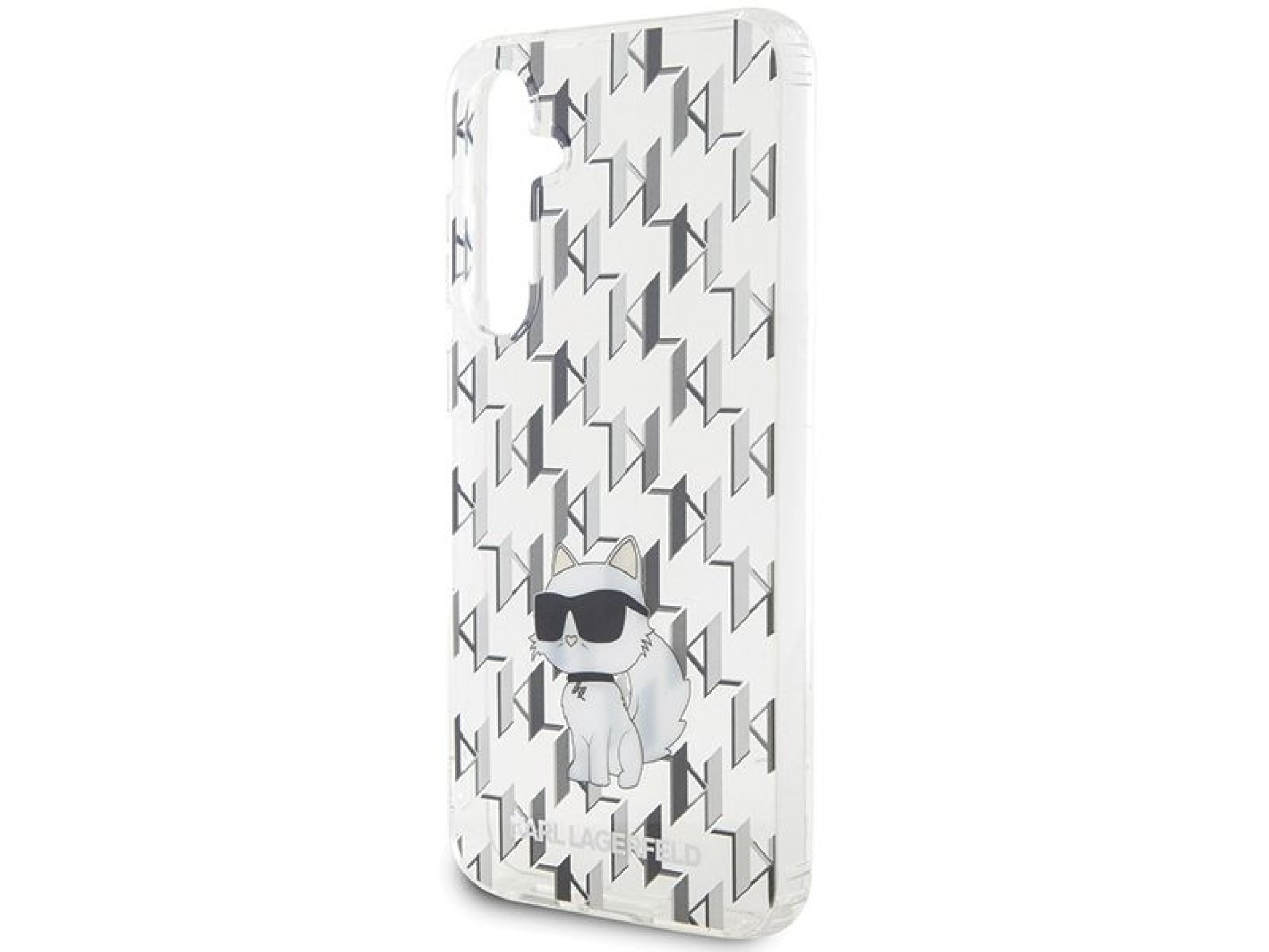 Karl Lagerfeld KLHCS23FEHNCMKLT S23 FE S711 capa dura transparente Monograma Choupette