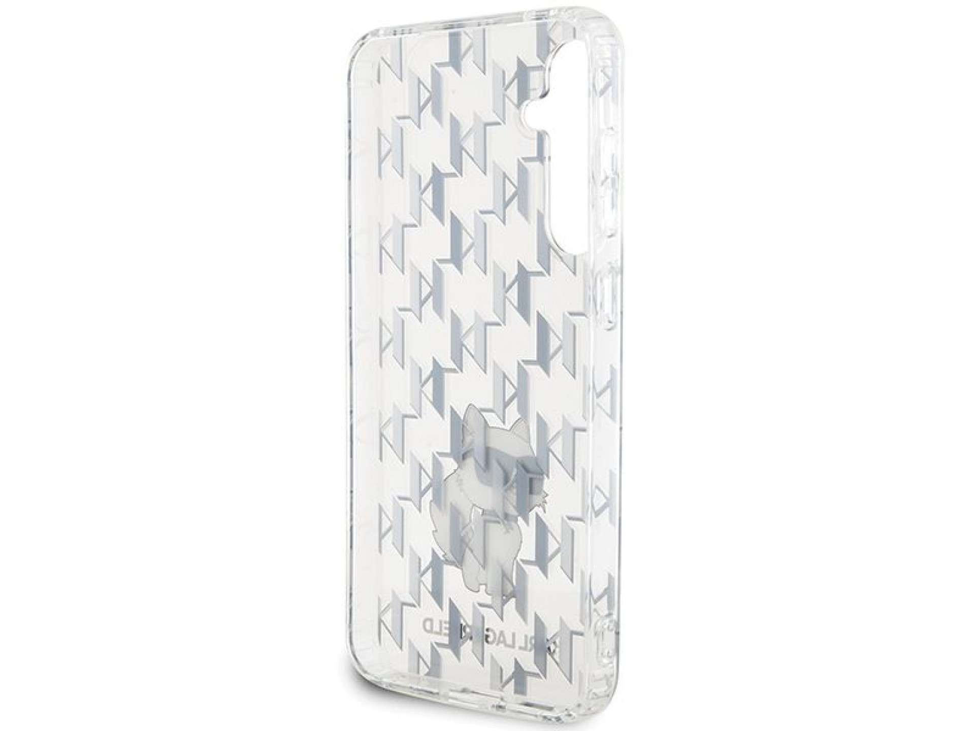 Karl Lagerfeld KLHCS23FEHNCMKLT S23 FE S711 capa dura transparente Monograma Choupette