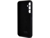 Capa de silicone Karl Lagerfeld Ikonik com pino metálico para Samsung Galaxy S23 FE - preta Capa de silicone Karl Lagerfeld Ikonik com pino metálico para Samsung Galaxy S23 FE - preta