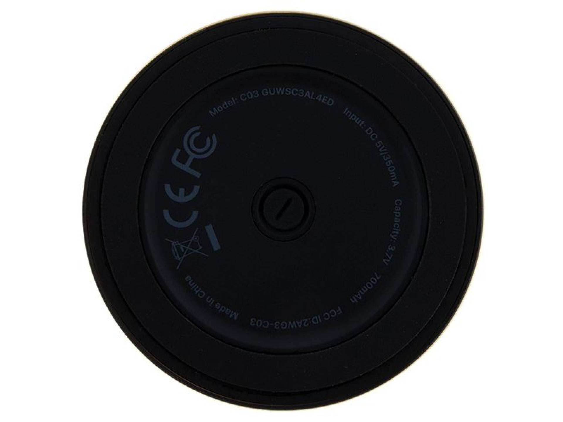 Guess Magnetic Script Metal Bluetooth speaker - black