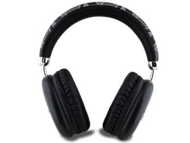 Auriculares Guess GCube con logotipo met�lico - Negro