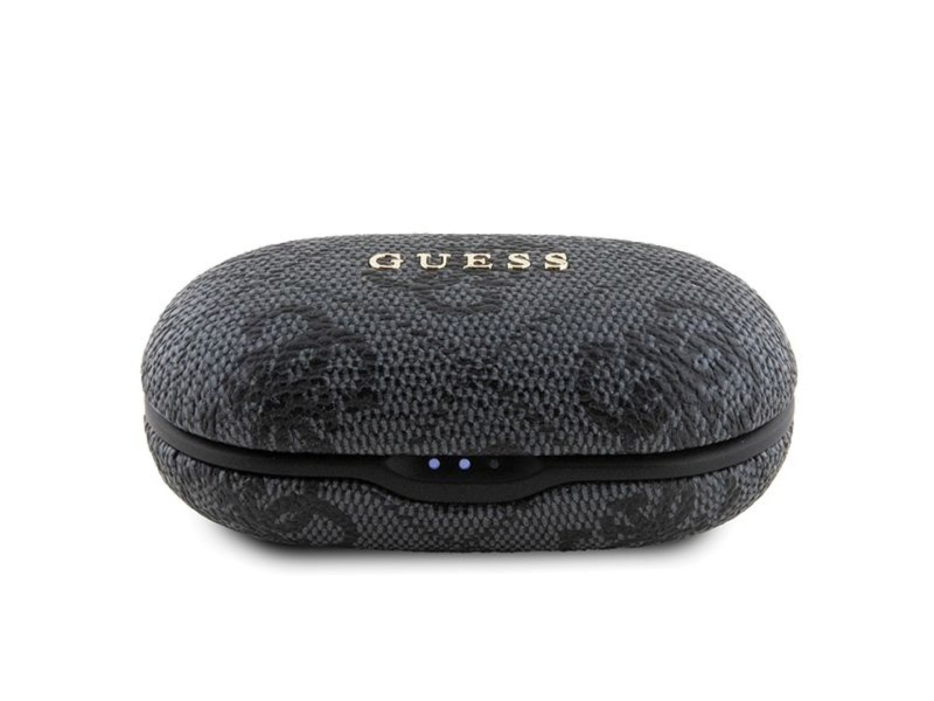 Guess 4G Metal TWS Headphones with ENC Charging Station - Black