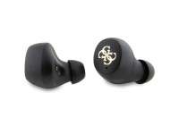 Guess 4G Metal TWS Headphones with ENC Charging Station - Black Guess 4G Metal TWS Headphones with ENC Charging Station - Black