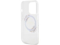 Guess IML Flowers Wreatch MagSafe iPhone 15 Pro Max Case - Clear Guess IML Flowers Wreatch MagSafe iPhone 15 Pro Max Case - Clear