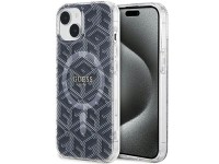 Guess IML GCube MagSafe case for iPhone 15 / 14 / 13 - black Guess IML GCube MagSafe case for iPhone 15 / 14 / 13 - black