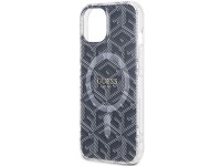 Guess IML GCube MagSafe case for iPhone 15 / 14 / 13 - black Guess IML GCube MagSafe case for iPhone 15 / 14 / 13 - black