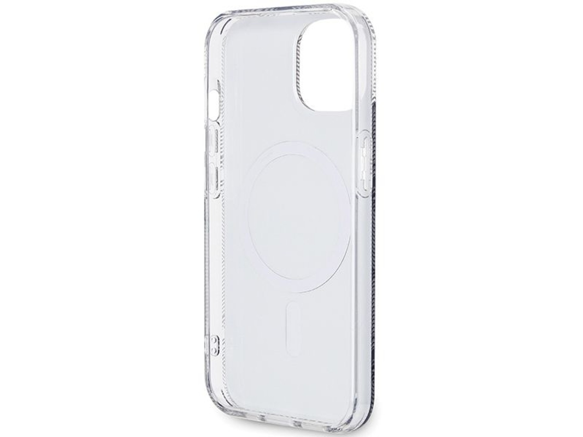 Funda Guess IML GCube MagSafe para iPhone 15 Plus / 14 Plus - negra