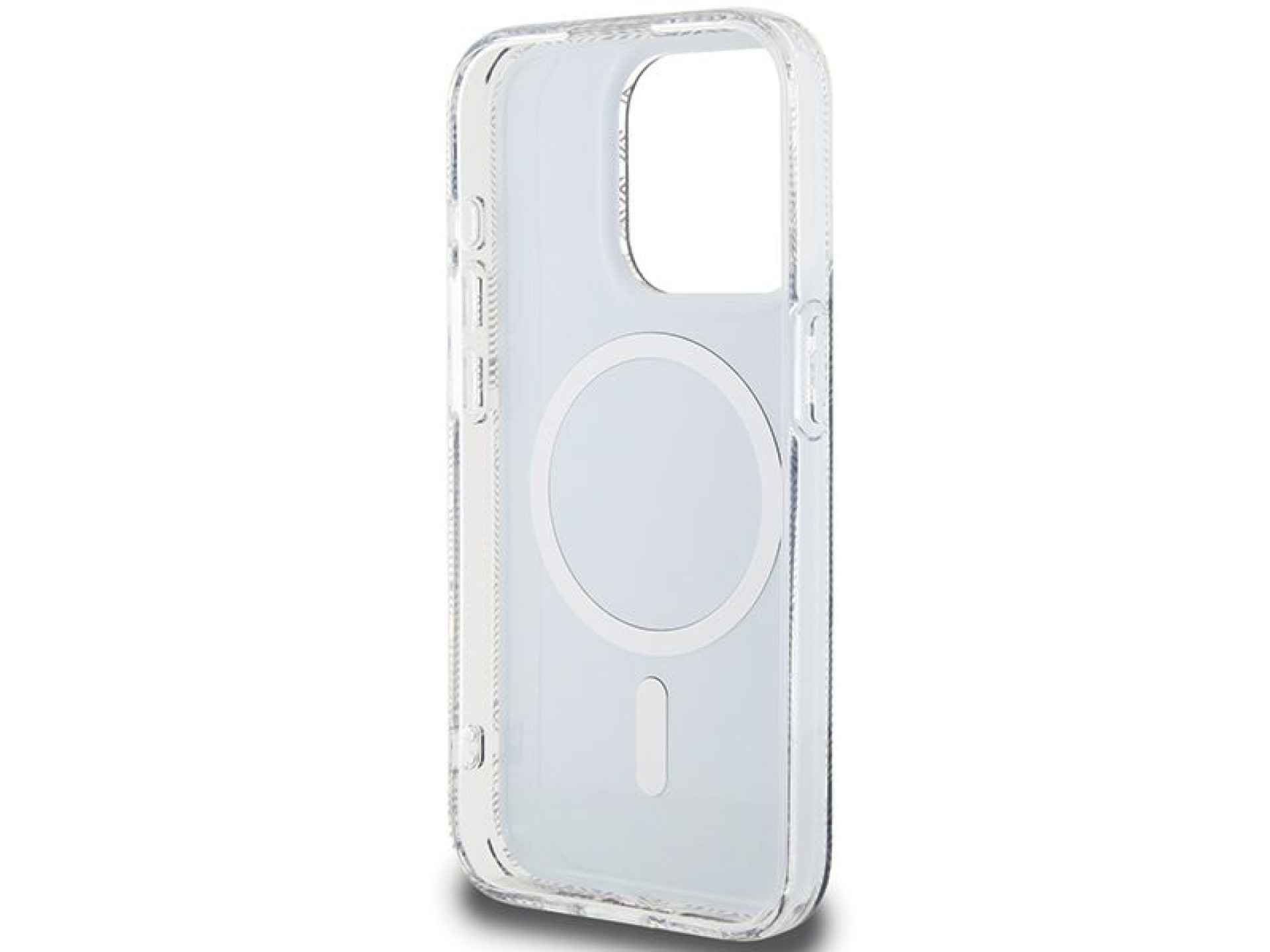 Funda Guess IML GCube MagSafe para iPhone 15 Pro - negra