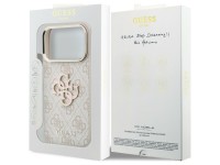 Capa Guess 4G com logo grande em resina para iPhone 17 Pro / 18 Pro - Rosa Capa Guess 4G com logo grande em resina para iPhone 17 Pro / 18 Pro - Rosa