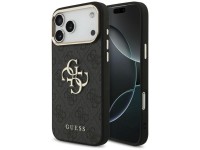 Capa Guess 4G Big 4G Classic Logo para iPhone 17 Pro Max / 18 Pro Max - Preto e Dourado Capa Guess 4G Big 4G Classic Logo para iPhone 17 Pro Max / 18 Pro Max - Preto e Dourado