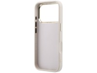 Capa Guess 4G com logo grande em resina para iPhone 17 Pro / 18 Pro - Rosa Capa Guess 4G com logo grande em resina para iPhone 17 Pro / 18 Pro - Rosa