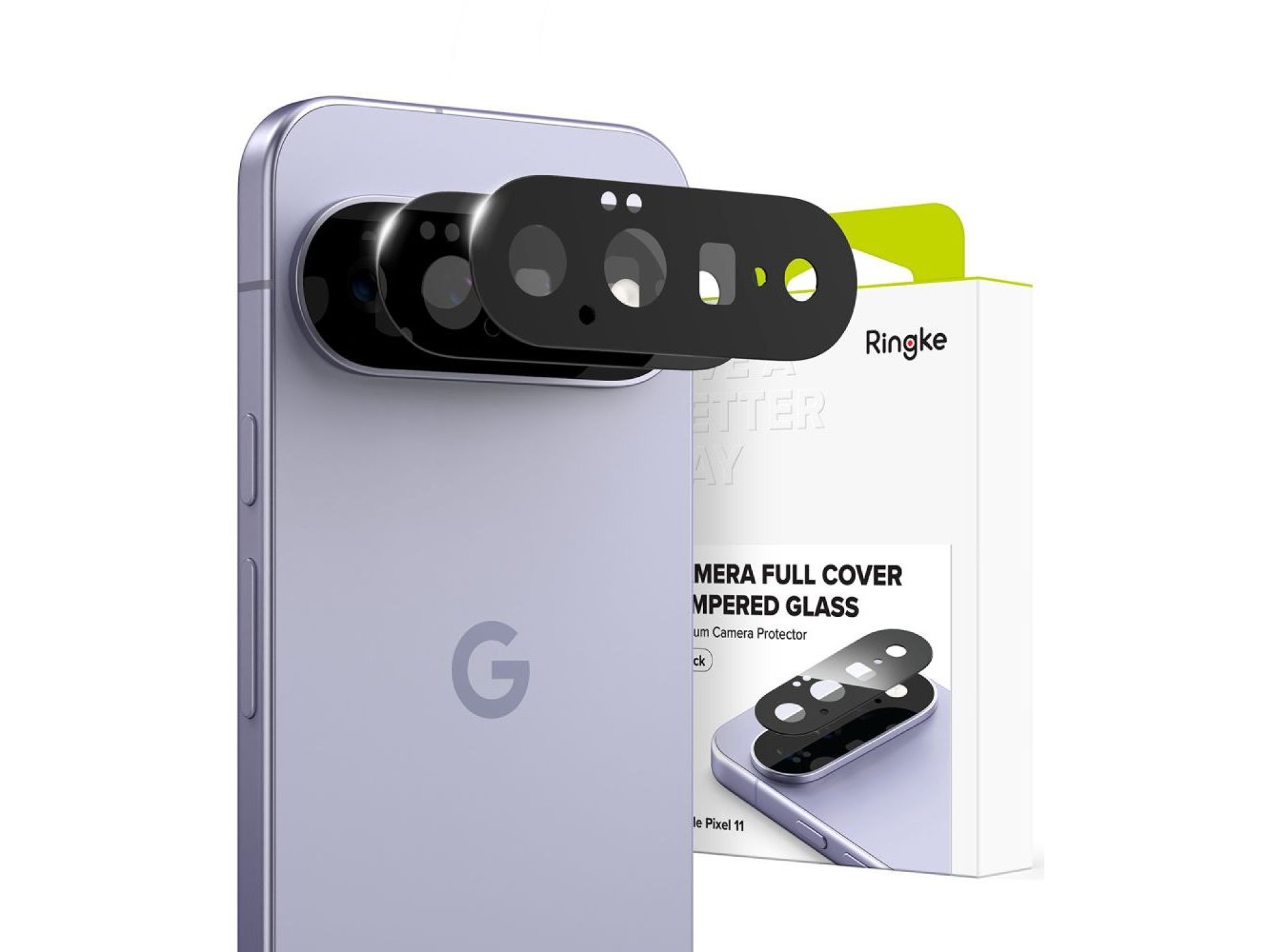 Ringke Camera Full Cover 2-Pack for Google Pixel 11 - Black