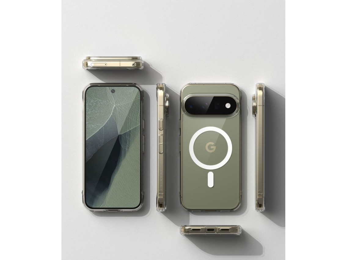 Funda magnética Ringke Fusion MagSafe para Google Pixel 11 Pro XL - Transparente