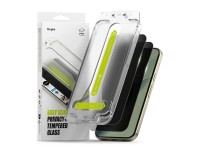 Protector de pantalla de vidrio templado Ringke Easy Slide Privacy (paquete de 2) para Google Pixel 