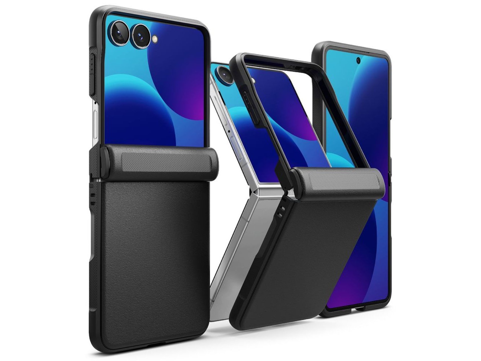 Funda Ringke Onyx con solapa para Samsung Galaxy Z Flip 8 - Negra
