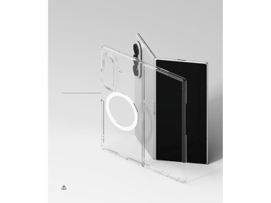 Funda Ringke Slim MagSafe magnética para Samsung Galaxy Z Fold 8 - Transparente Funda Ringke Slim MagSafe magnética para Samsung Galaxy Z Fold 8 - Transparente