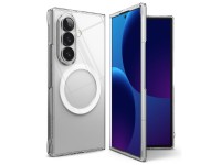 Capa Ringke Slim Magnetic MagSafe para Samsung Galaxy Z Fold 8 - Transparente Capa Ringke Slim Magnetic MagSafe para Samsung Galaxy Z Fold 8 - Transparente