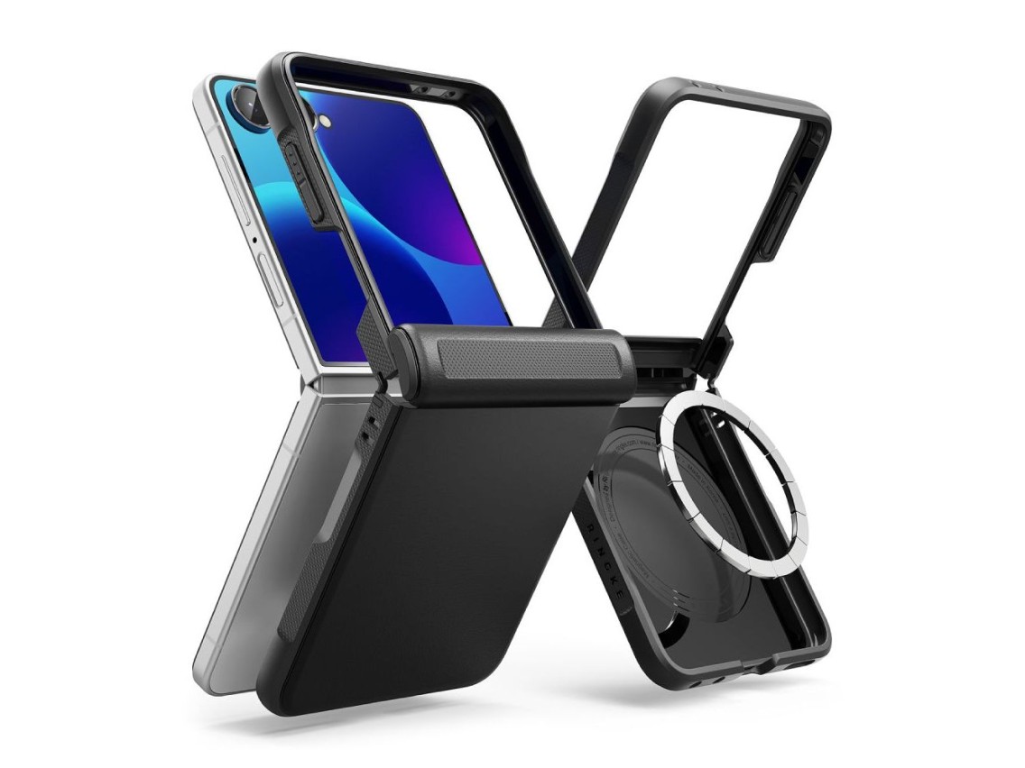 Capa Ringke Onyx Flap Magsafe para Samsung Galaxy Z Flip 8 - Preta