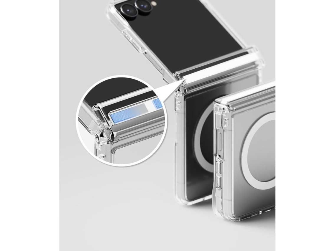 Ringke Fusion Flap Magnetic MagSafe Case for Samsung Galaxy Z Flip 8 - Clear