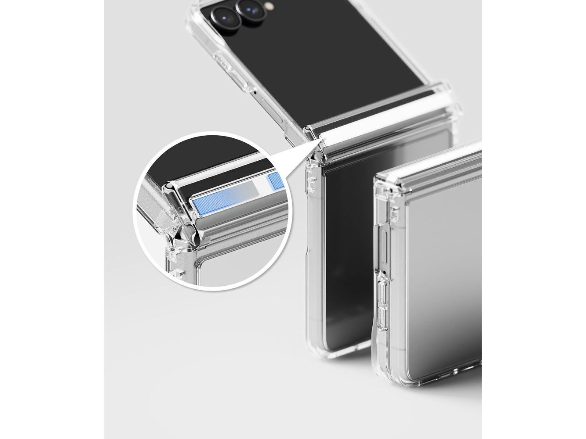 Ringke Fusion Flap Case for Samsung Galaxy Z Flip 8 - Transparent