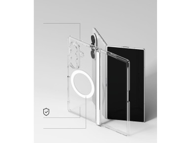 Ringke Fusion Flap Magnetic MagSafe Case for Samsung Galaxy Z Fold 8 Ultra - Clear Ringke Fusion Flap Magnetic MagSafe Case for Samsung Galaxy Z Fold 8 Ultra - Clear