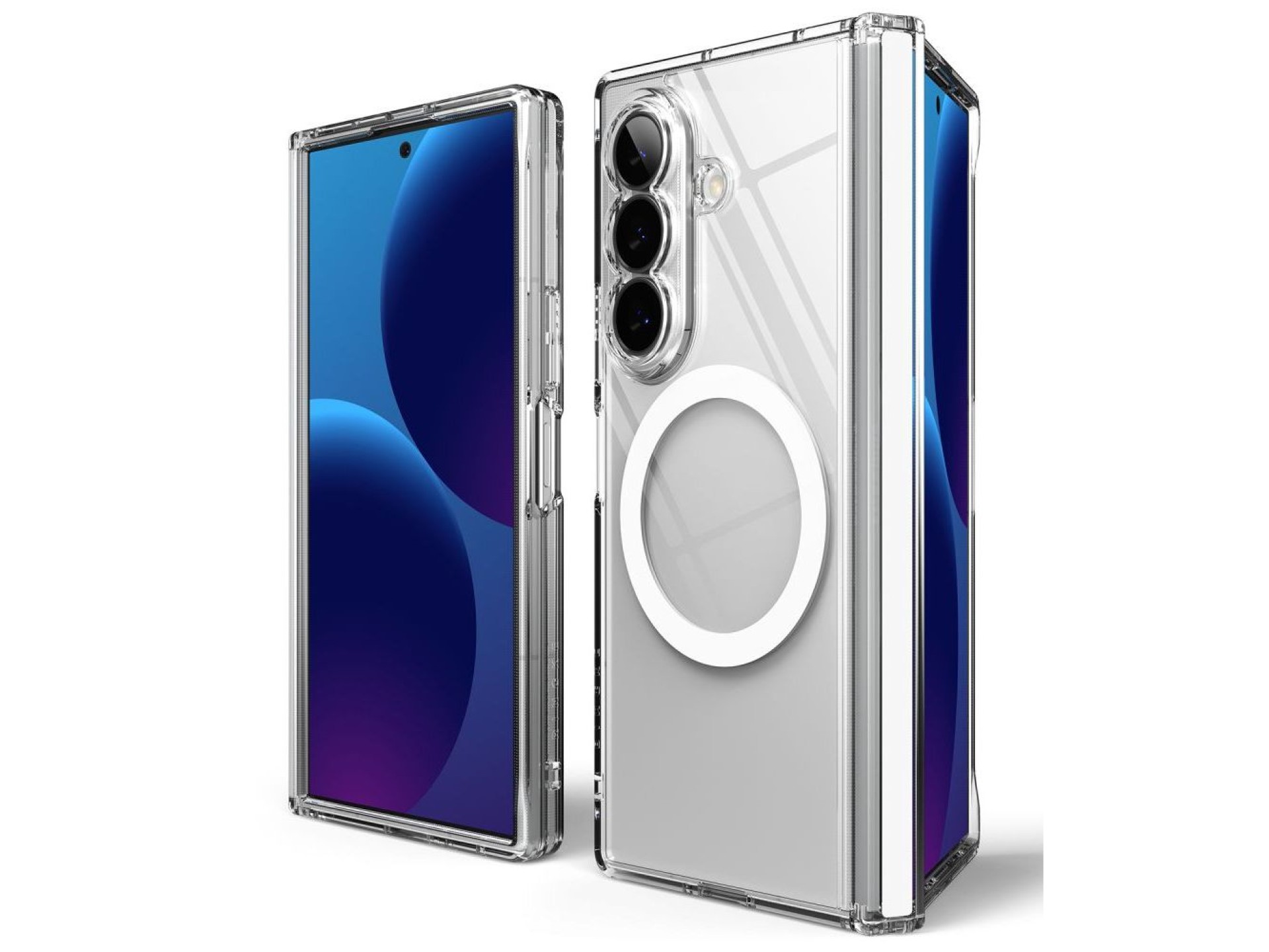 Ringke Fusion Flap Magnetic MagSafe Case for Samsung Galaxy Z Fold 8 Ultra - Clear