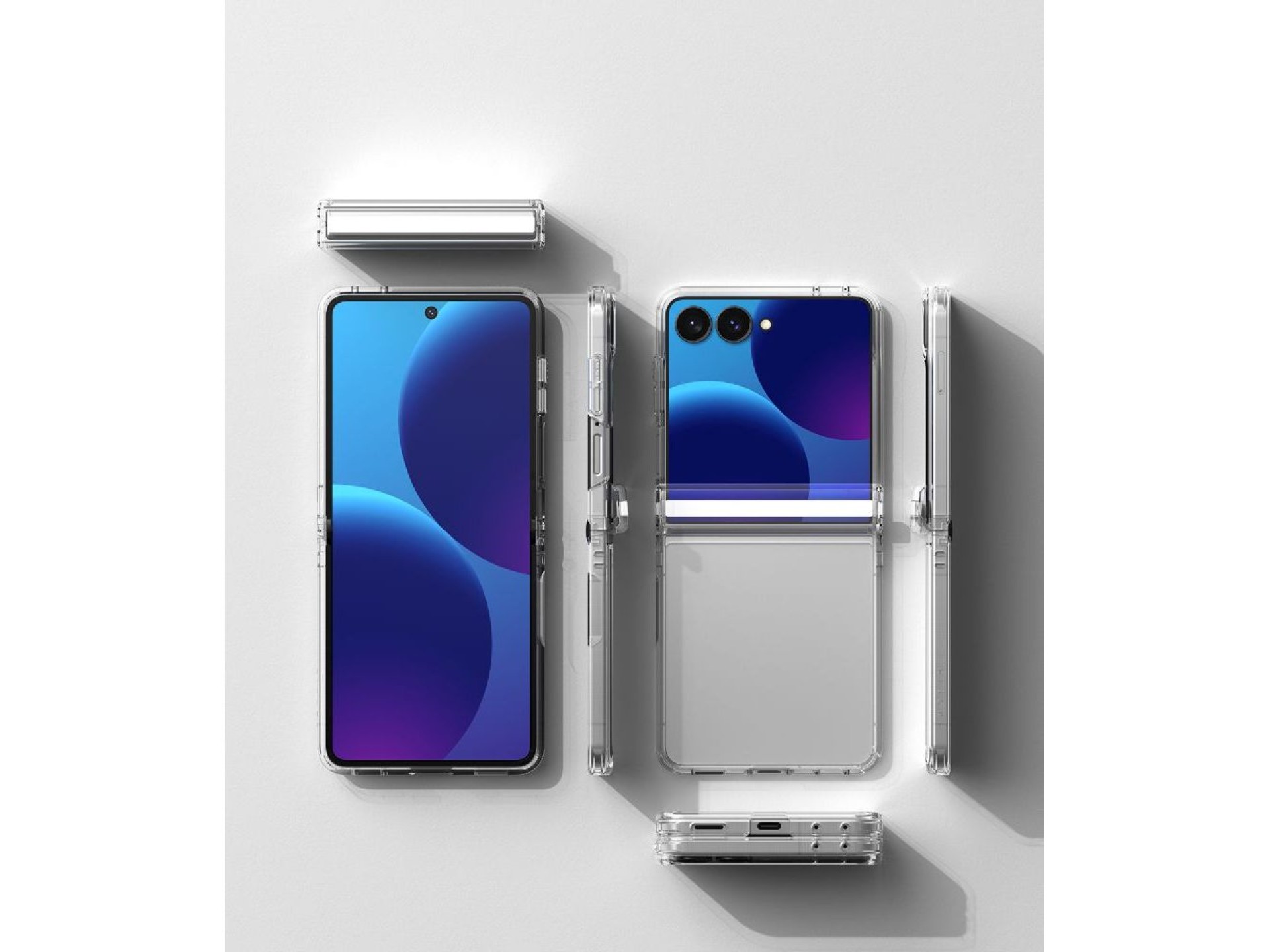 Ringke Fusion Flap Case for Samsung Galaxy Z Flip 8 - Transparent