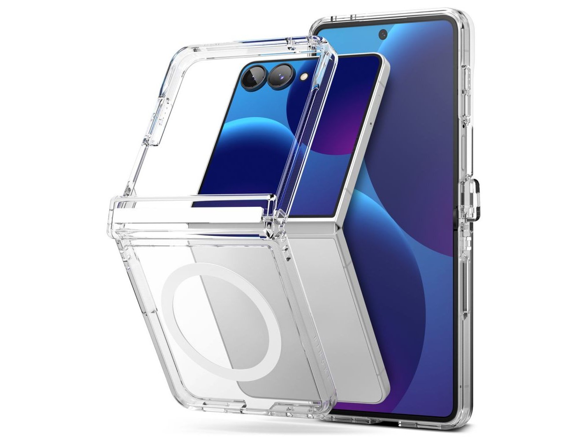 Ringke Fusion Flap Magnetic MagSafe Case for Samsung Galaxy Z Flip 8 - Clear