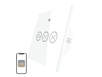 Interruptor inteligente para persianas enrollables MOES WRS-EUC-WH-MS