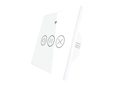 Interruptor inteligente para persianas enrollables MOES WRS-EUC-WH-MS