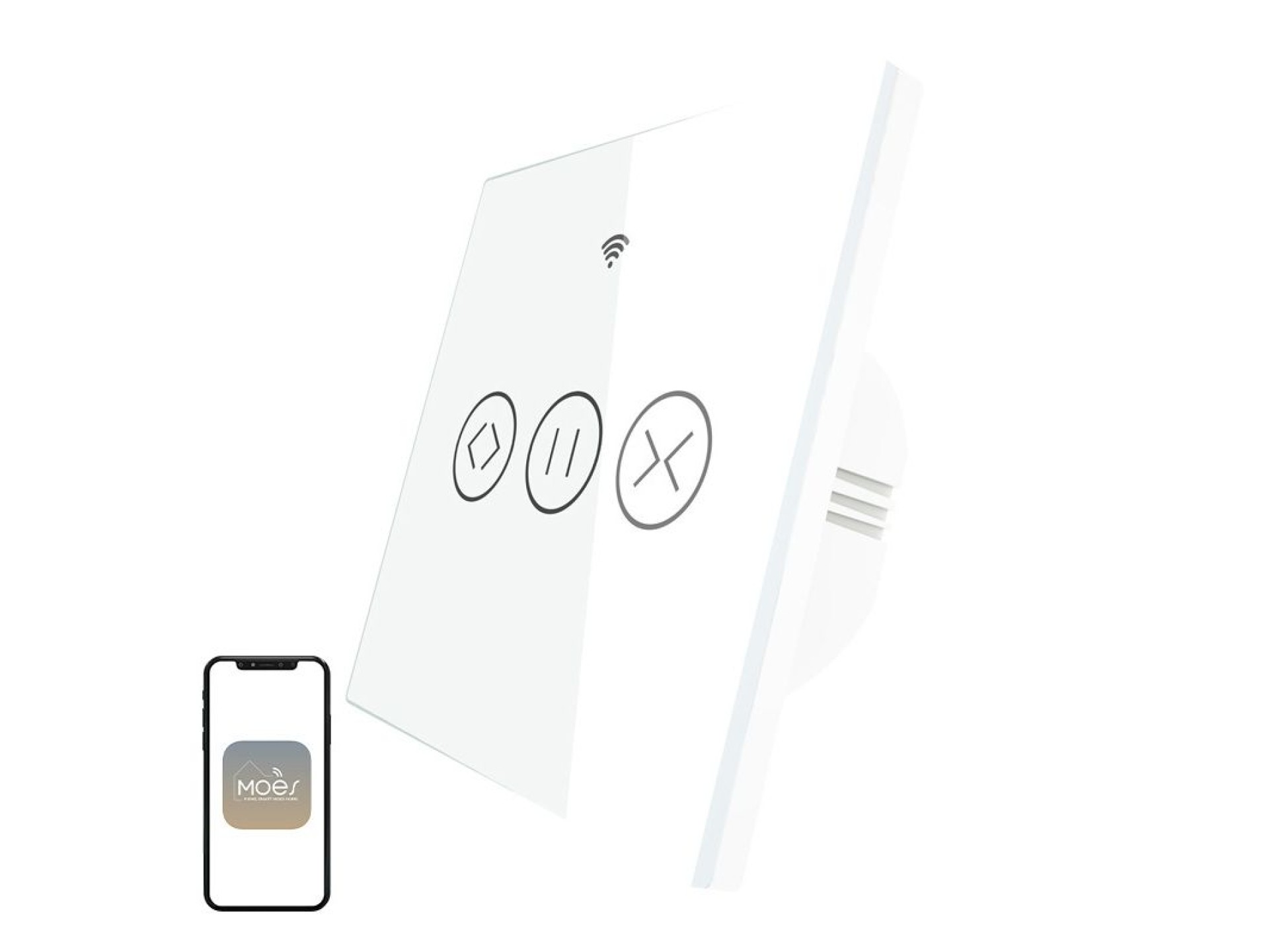 MOES WRS-EUC-WH-MS Smart Roller Shutter Switch