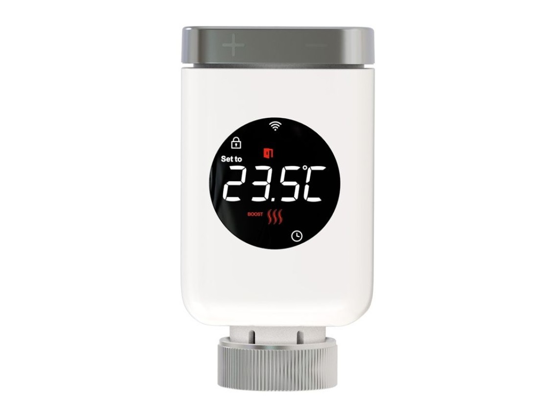 Cabe�ote termost�tico ZigBee MOES TRV 801