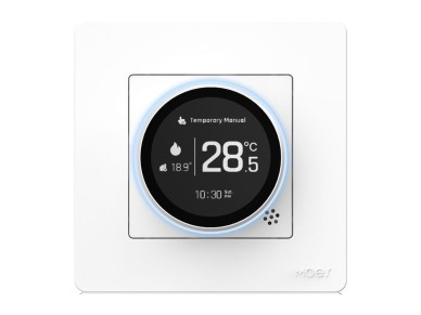 Termostato ZigBee MOES ZHT-SR-GA para aquecimento hidr�nico