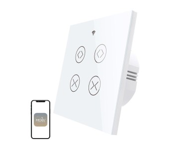 MOES WRS-EUC2-WH-MS Smart Roller Shutter Switch