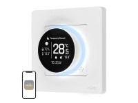 Termostato ZigBee MOES ZHT-SR-GA para aquecimento hidr�nico