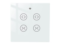 Interruptor inteligente para persianas enrollables MOES WRS-EUC2-WH-MS Interruptor inteligente para persianas enrollables MOES WRS-EUC2-WH-MS
