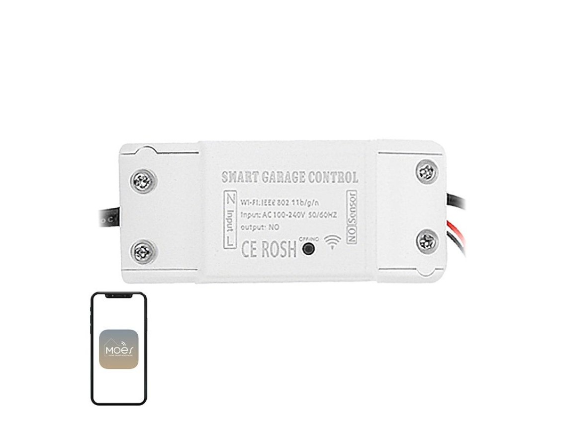 Controlador de puerta de garaje Wi-Fi MOES WM-102