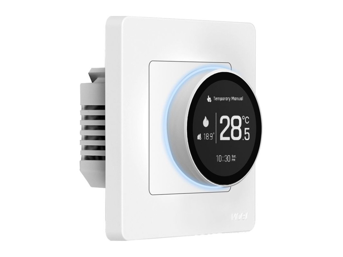 Termostato ZigBee MOES ZHT-SR-GA para aquecimento hidrônico