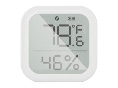 Sensor de temperatura y humedad LCD ZigBee MOES ZSS-KB-TH-LF-C