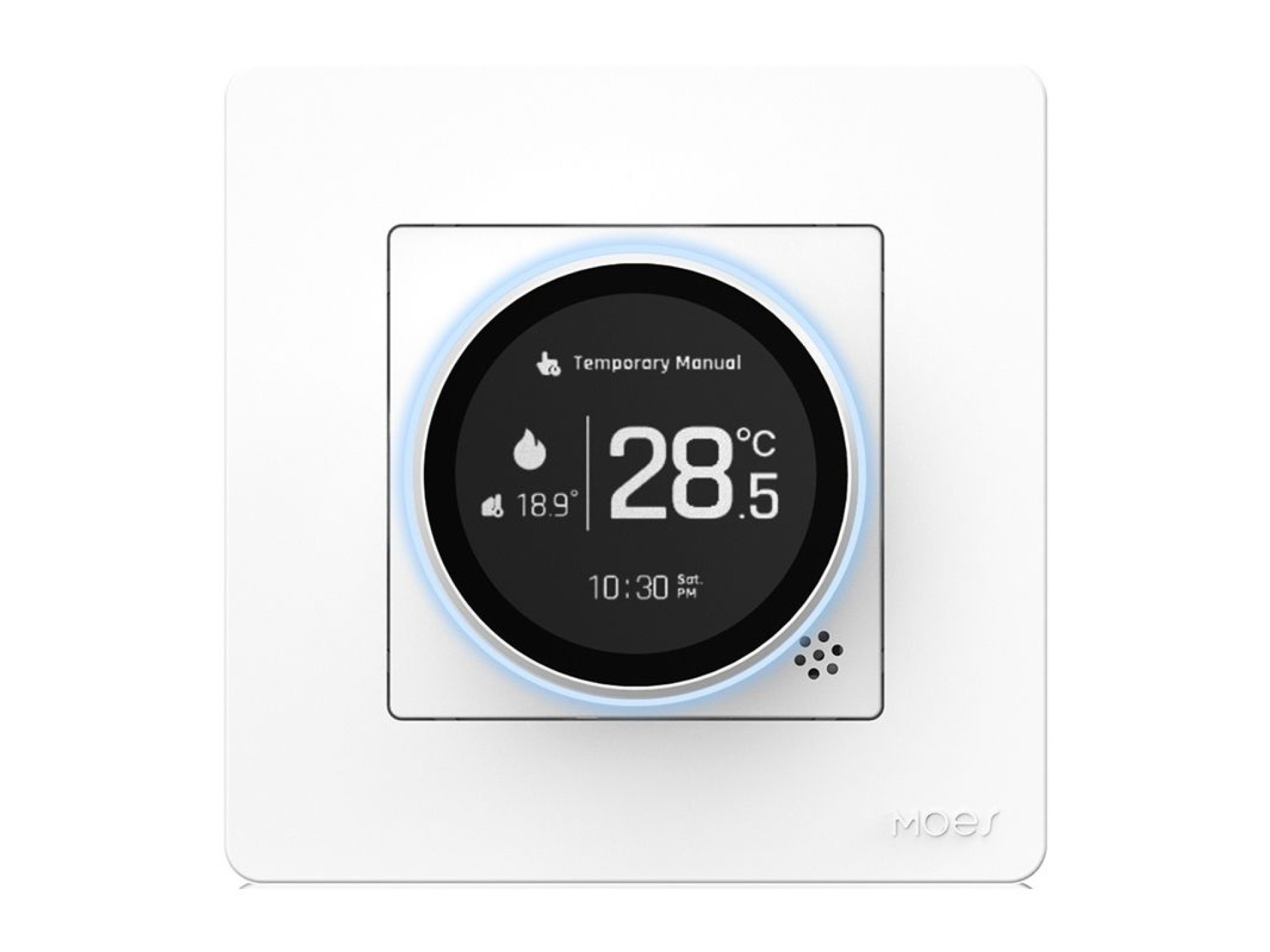 Termostato ZigBee MOES ZHT-SR-GC para caldera/gas