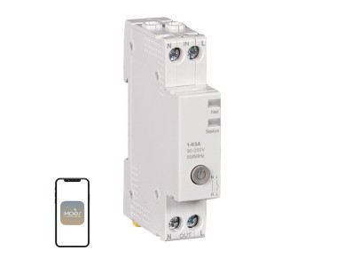 Controlador LED blanco sintonizable Wi-Fi MOES WCB-A5-TW-E1