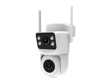C�mera IP Wi-Fi de lente dupla MOES WCM-Q29 de 8MP