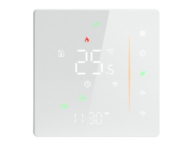Termostato Wi-Fi MOES WHT-006-GB-WH para calefacci�n el�ctrica (Blanco)
