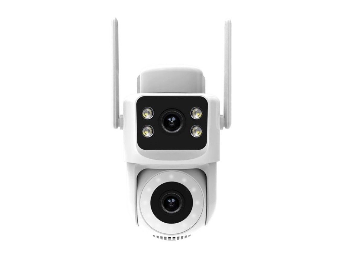 Cámara IP Wi-Fi de doble lente MOES WCM-Q29 de 8 MP
