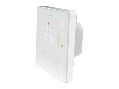 Termostato Wi-Fi MOES WHT-006-GB-WH para calefacci�n el�ctrica (Blanco)