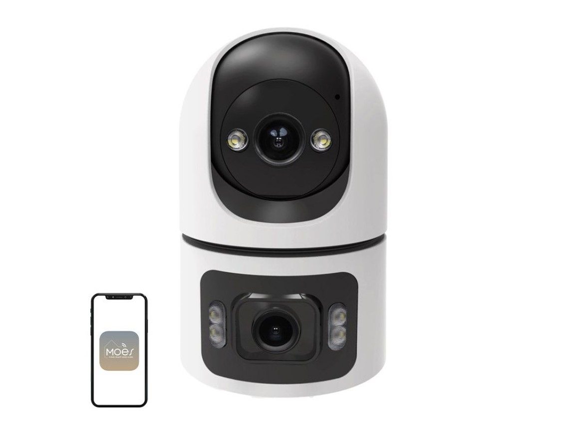 Câmera IP Wi-Fi 6 MOES WCM-Q09 de 8MP