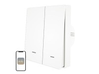 MOES ZS-B-EU2 ZigBee 2-Channel Light Switch MOES ZS-B-EU2 ZigBee 2-Channel Light Switch